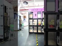 Mesin penjual bunga haloo 10 grid