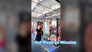 Mesin Penjual Pizza | Pendinginan 24 Jam, Pengambilan Cerdas, dan Pemanasan Mode Ganda Pizza Reta Tanpa Awak