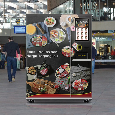 Mesin Penjual Makanan Komersial Dengan Daya Microwave 6000W
