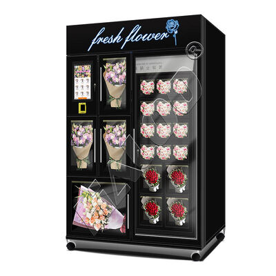 Haloo Vending Machine Supplie R20 Locker layar sentuh Mesin penjual bunga