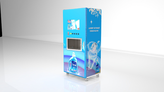 ODM Design Liquid Laundry Detergent Dispenser Vending Machine Dengan Layar sentuh