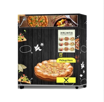 Haloo Smart Pizza Vending Machine 3000W Untuk Hamburger Cake OEM