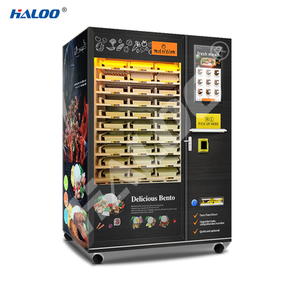 49 &quot;Layar Besar Mesin Penjual Makanan Beku Otomatis ODM Freezer Vending Machine
