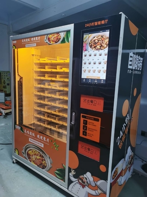 Makanan Segar Beku makan microwave memanaskan Mesin Penjual Otomatis