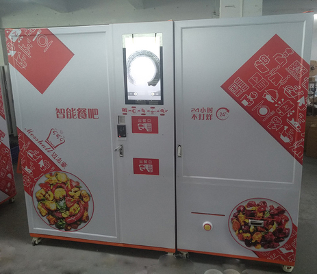 Makanan Segar Beku makan microwave memanaskan Mesin Penjual Otomatis