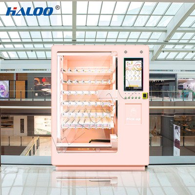 Produsen Mesin Penjual Haloo 21,5 Inci Iklan Smart Touch Screen Mesin Penjual Parfum