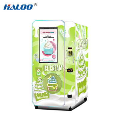 Produsen Mesin Jual Haloo 32 Inci Iklan Smart Touch Screen Mesin Jual Es Krim