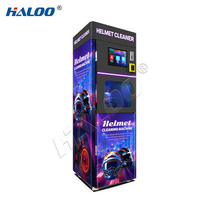 Haloo Vending Machine Maquina Outdoor Motorcycle Helmet Mesin Bersih Mesin Helmet Pembersih Mesin Vendo Mesin Helmet Pembersih Mesin