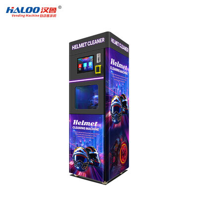 Haloo Vending Machine Maquina Outdoor Motorcycle Helmet Mesin Bersih Mesin Helmet Pembersih Mesin Vendo Mesin Helmet Pembersih Mesin