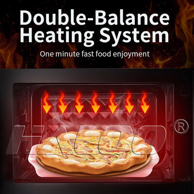 Mesin penjual pizza dengan layar sentuh 49 inci dan bingkai pintu baja penuh yang mampu membeku hingga -18 ° C