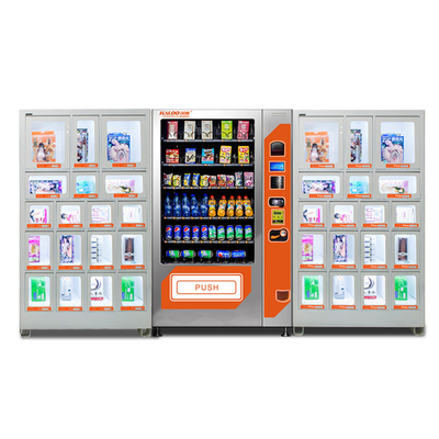 Mesin Penjual Otomatis Kombinasi 150W Untuk Toko Seks OEM ODM Dengan Suhu Kamar