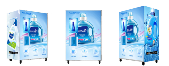 Mesin Penjual Otomatis Refill Deterjen Air Cair Berbiaya Rendah