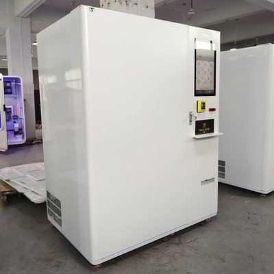 -18℃ Mesin Penjual Makanan Beku Mesin Penjual Otomatis Makanan Beku Dengan Pemanasan Microwave