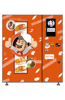 Mesin Penjual Otomatis Kotak Bento, Mesin Penjual Makanan Pembekuan, Mesin Penjual Makanan Otomatis
