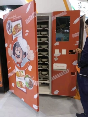 Mesin Penjual Otomatis Pemanas Makanan Panas Sepenuhnya Otomatis Mesin Penjual Makanan Panas Disesuaikan