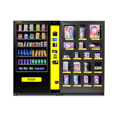 Minuman Snack Combo Vending Machine ODM Dengan 6 Laci 7 Saluran