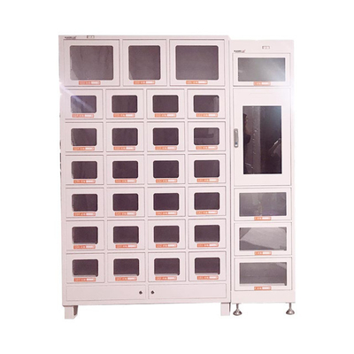 Layar Sentuh Smart Locker Vending Machine Untuk Makanan Ringan Kaleng Mainan Lilin