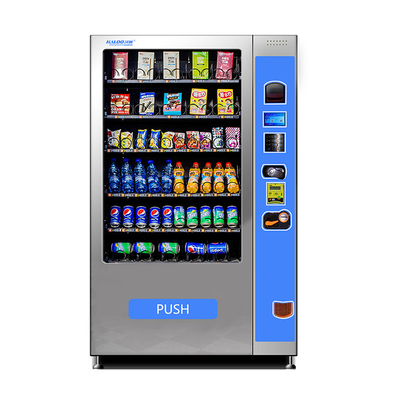 Keypad Touching Cooling Vending Machines Subway Vending Machine Untuk Makanan Dan Minuman