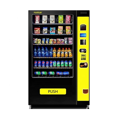 Keypad Touching Cooling Vending Machines Subway Vending Machine Untuk Makanan Dan Minuman
