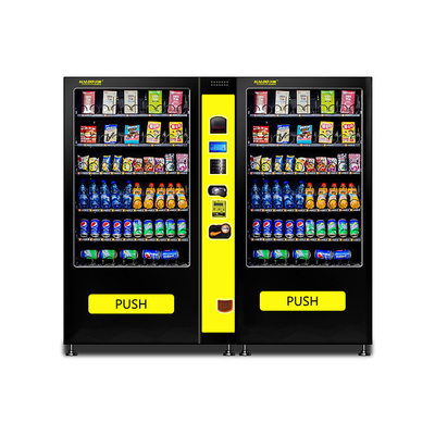 Mesin Penjual Makanan Ringan Dan Minuman Combo 24 Jam Untuk Pusat Perbelanjaan