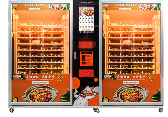 Mesin Penjual Otomatis Microwave Untuk Mesin Penjual Otomatis Makanan Hangat