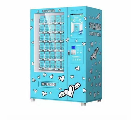 Sertifikat CE Colorful Beauty Blind Box Vending Machine 220V Dengan Lampu LED