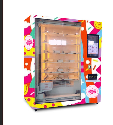 Smart Digital Cup Cake Vending Machine Kulkas Mesin Penjual Cupcake Dengan Lift