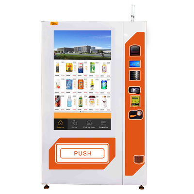 Mesin Penjual Snack Soda Combo Layar Besar, Mesin Penjual Keripik