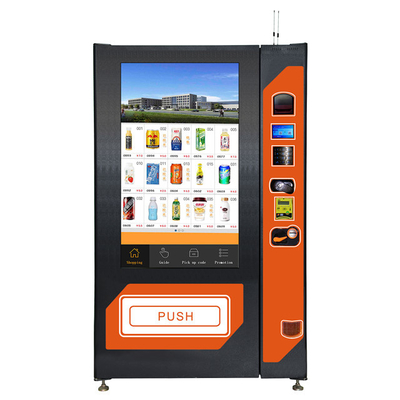 Mesin Penjual Snack Soda Combo Layar Besar, Mesin Penjual Keripik