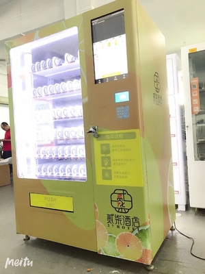 Minuman Pendingin Dan Makanan Ringan Mesin Penjual Otomatis Cerdas, Mesin Penjual Otomatis Belt Conveyor