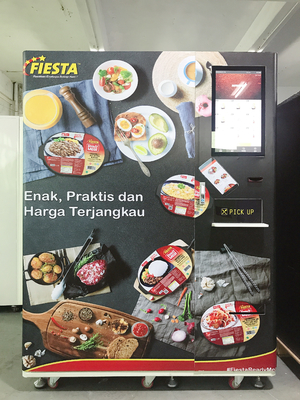 3800W Mesin Penjual Pizza Panggang Segar Dengan Sertifikasi gelombang mikro CE