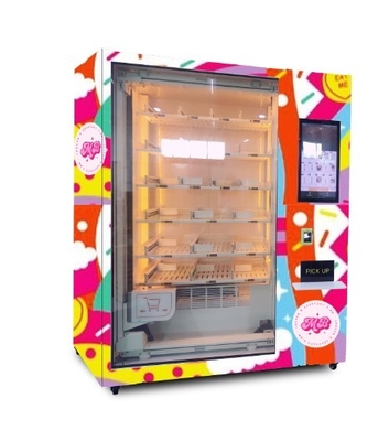 Macaron Vending Machine Pembuat Kue Vending Machine Di Cina Dengan ISO9001